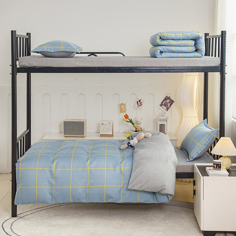 宿舍床上三件套学生住校专用床上用品开学K季入学准备上下铺六件