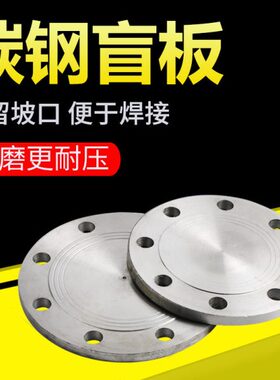 10盲40铁2520片/堵kD板国标焊对焊gN/孔碳钢法兰板32/闷人老#65平