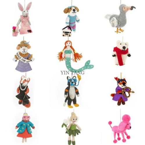 现货 官方授权英i国feltsogood 羊毛毡尼泊尔手工时髦可爱挂件包