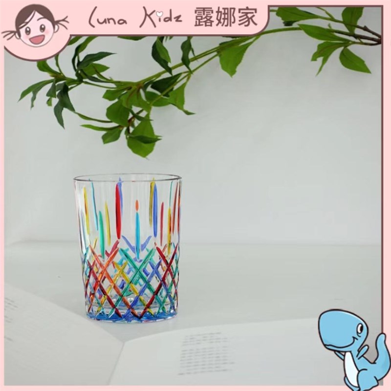 意大利原产ZECCHIN穆拉诺圣殿系列威尼斯酒杯玻璃杯子彩色水杯
