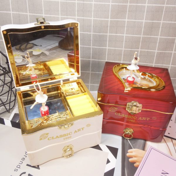 复古首饰音乐盒古典八音盒创意生日礼物送男女生女友闺蜜朋友礼品