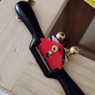 巧木匠家用一字木工刨小鸟刨子雕刻手动维修工具刀手推铁刨刀特惠