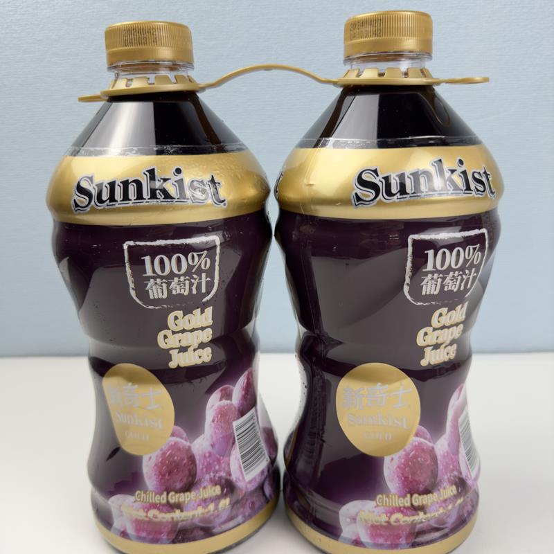 山姆代购 新奇士金装葡萄汁果汁饮品饮料