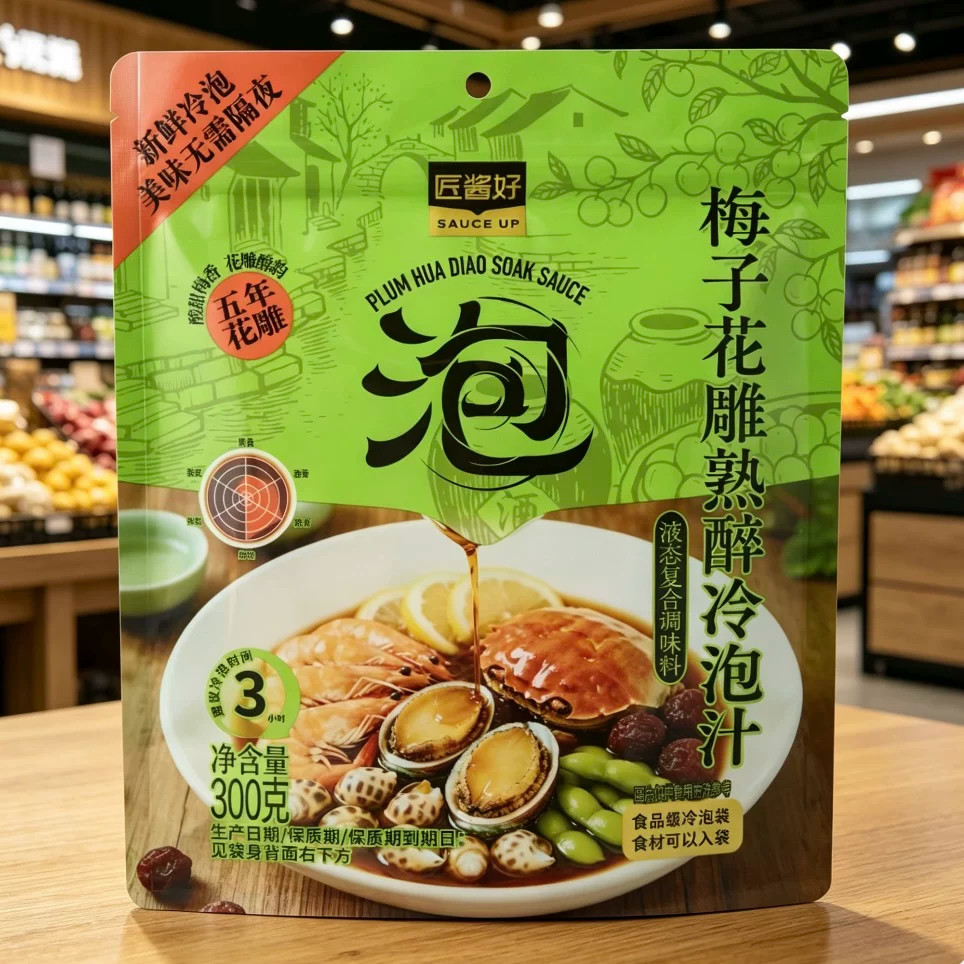 盒马 匠酱好 梅子花雕熟醉冷泡汁300g提味增鲜复合调味汁酱汁图片