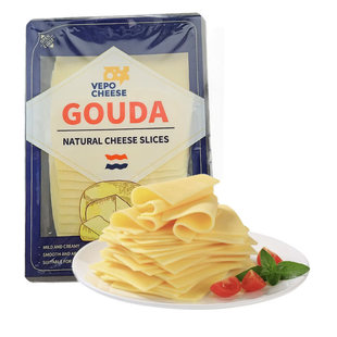 山姆代购荷兰进口奶酪工坊组合干酪片400g高达和伊顿干酪原制奶酪