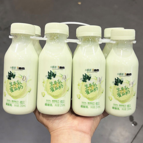 山姆 小鲜语 生牛乳蜜瓜奶250ml*8瓶 营养早餐 口感清爽不甜腻