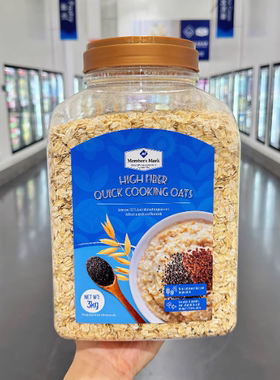 山姆 Member's Mark 高纤快熟燕麦片3kg甄选澳大利亚全粒燕