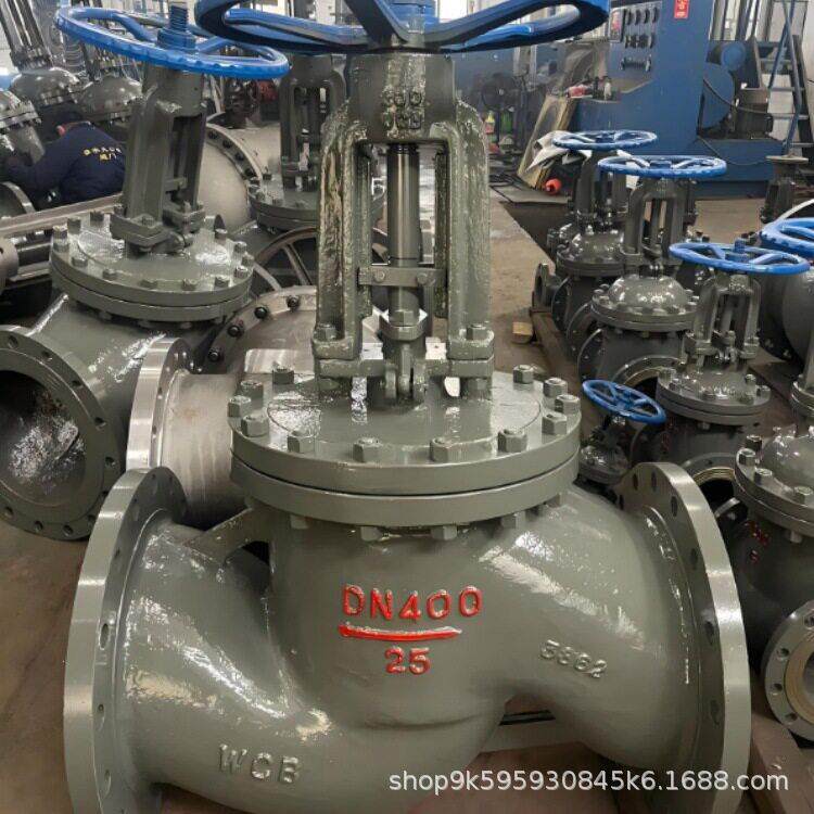 明杆截止阀 J41H-16C DN80 碳钢法兰截止阀 手动截止阀