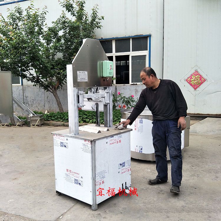 莱阳劈半机 脚踏式劈半机厂家 宜福劈半机品牌销售