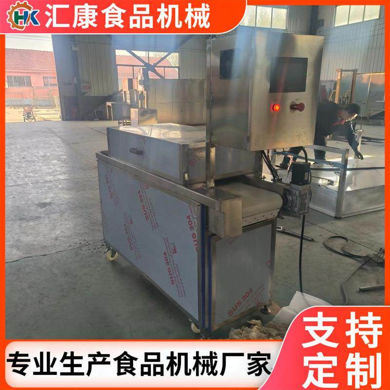 蔬菜连续切断机 切割规格可调切条机 变频调速豆腐皮切割成套设备