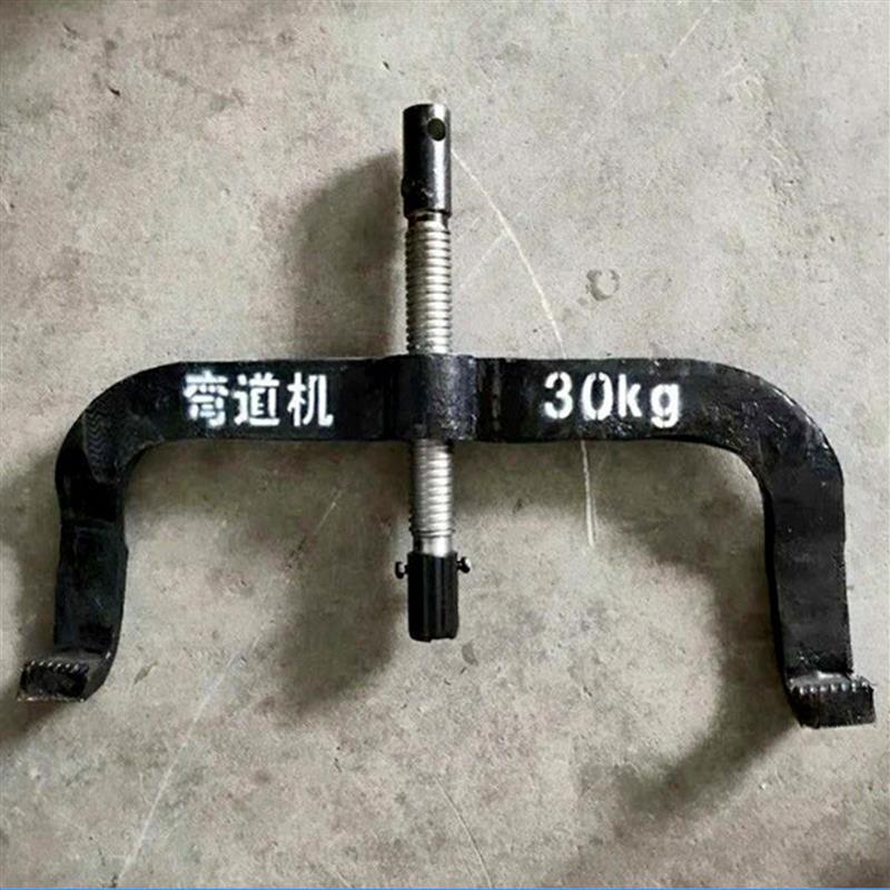 铁路轨道螺旋式调弯铁轨机中铁工务维护机具手动折弯钢轨器12kg