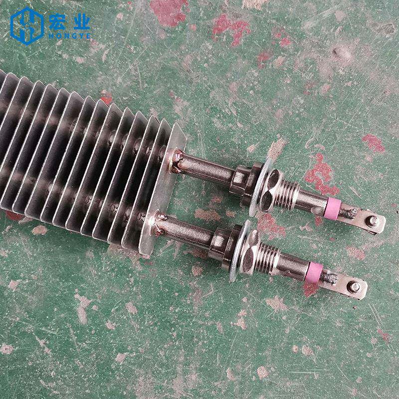 方翅片电加热器不锈钢方形散热片干烧电热管烘箱火车座垫取暖厂价