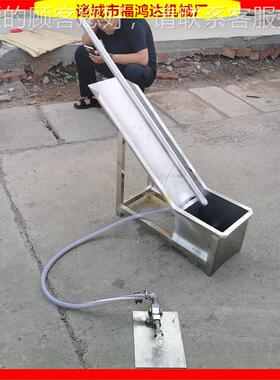 羊猪屠宰设备 长1度.1米的大肠翻肠清洗体机 FHD100清洗猪肠羊肠