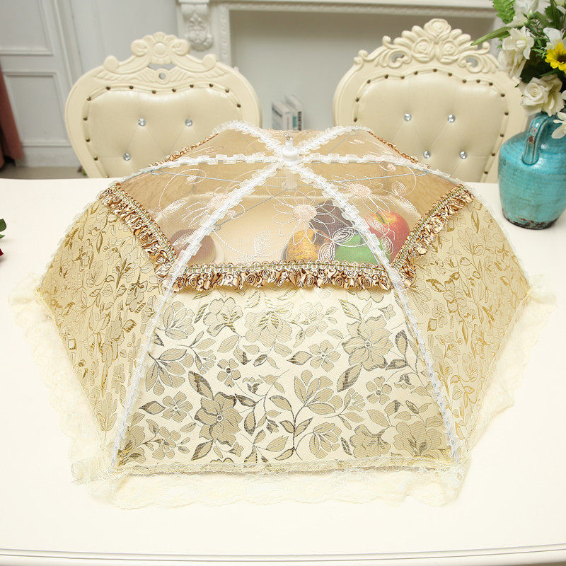 大号餐桌罩防蚊蝇饭菜罩长方形食物罩圆形饭桌盖菜罩伞家用,收纳整理,餐桌罩,淘宝优惠券,粉丝福利购,淘宝优惠卷