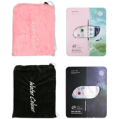 固体水彩颜装 水彩画笔 学生美术写生初学者水粉颜料粉饼铁盒装