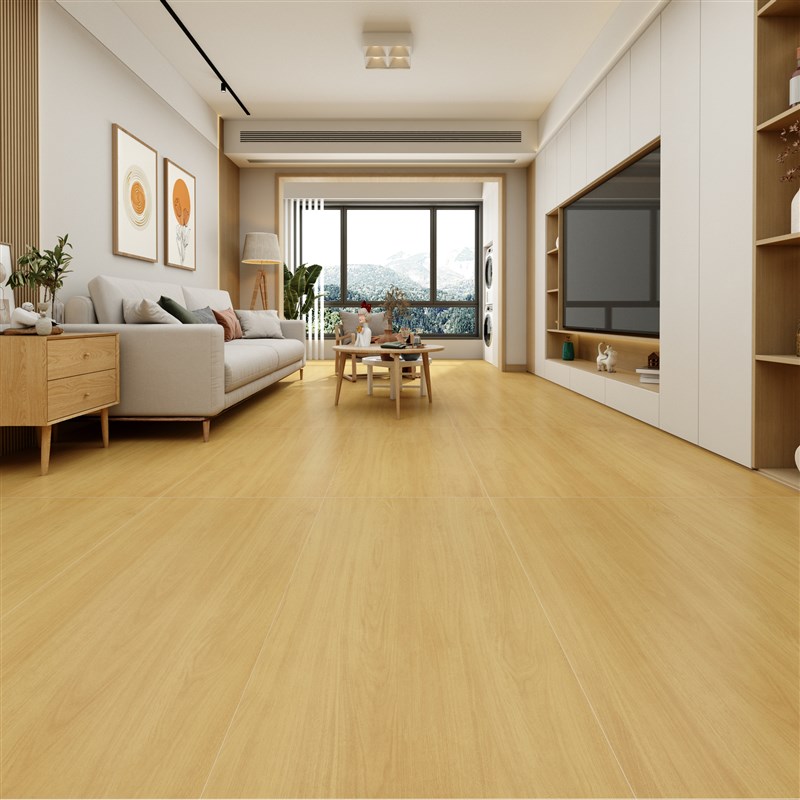 600x1200柔光天鹅绒砖鱼骨木纹砖原木风瓷砖客厅餐厅卧室地板砖