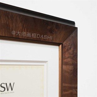 毕业装裱实木画框油画外框定制展示相框镜框奖状营业执照