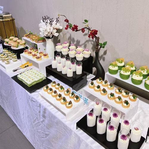 甜品台展示架冷餐茶歇点心架子盘婚礼下午茶餐具