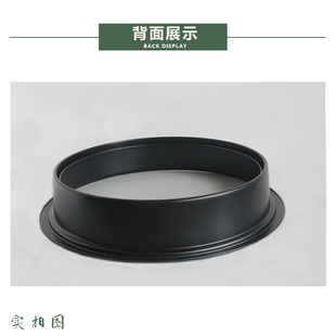 电磁炉锅圈圆形黑色装饰环商用店火锅桌嵌入下沉式圈