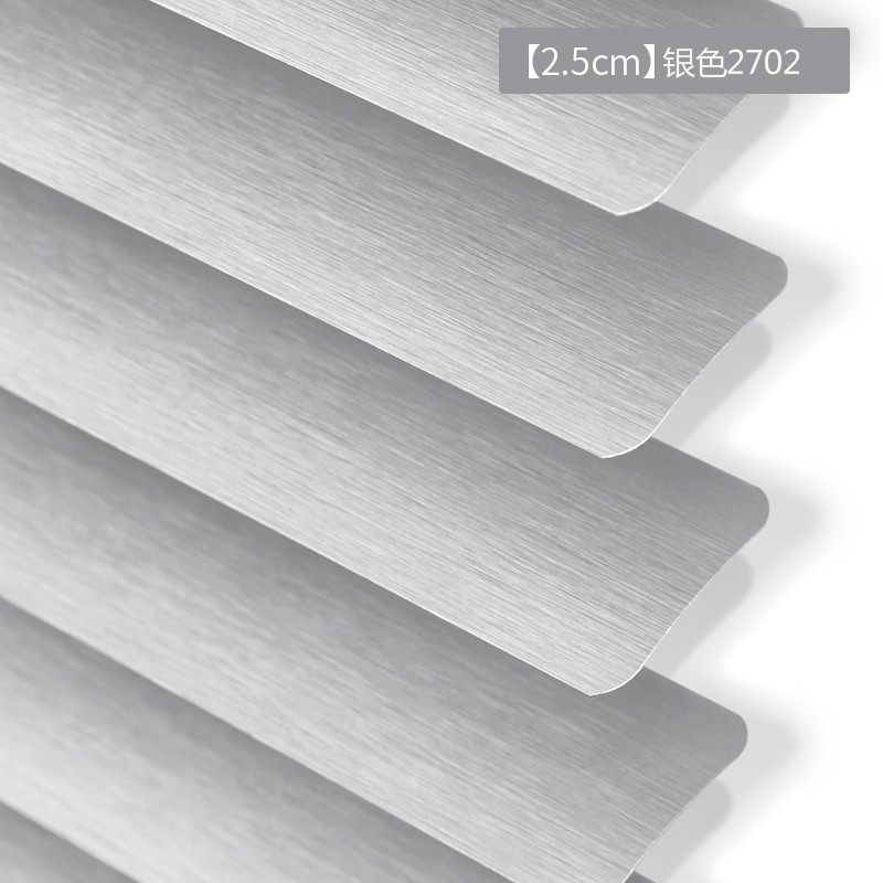 拉丝铝合金百叶窗帘卷帘办公室卫生间浴室卧室拉绳窗帘拉珠式