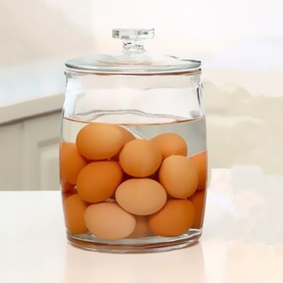 腌制咸鸭蛋鸡蛋鹅蛋坛子玻璃罐子泡糖蒜缸特大号玻璃瓶容器密封罐