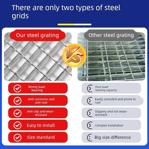 镀锌钢格栅排水沟盖板格栅热镀锌格栅板洗车房格栅平台楼梯踏步板
