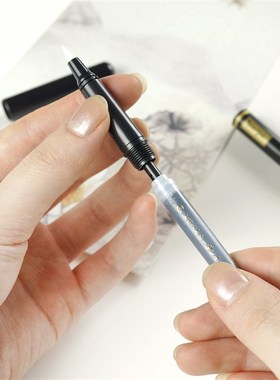 LINU白金牌墨笔抄经笔 卡式小楷 毛笔 软头笔 防水墨水