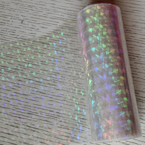 镭射碎烫金纸电化铝转印膜