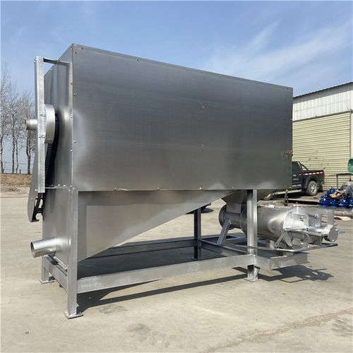 通轴滚筒微式鸡粪固液分离脱水机 猪粪便干湿分离机牛粪处理