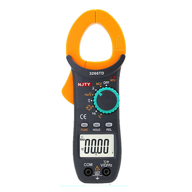 南京天宇TY2TD数字高精度钳形电流表自动量程电容频率温度钳表