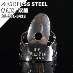 美产手工OI木吉他义甲指 金属右手指环民谣指弹拨片