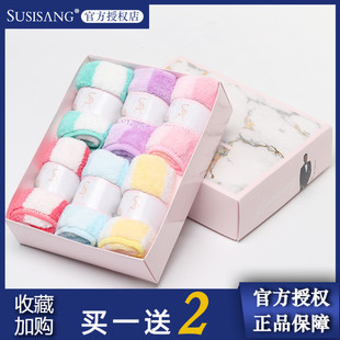 新微米阳离子G美容方巾面巾超强吸水无荧光剂 苏尚儿susisang新款