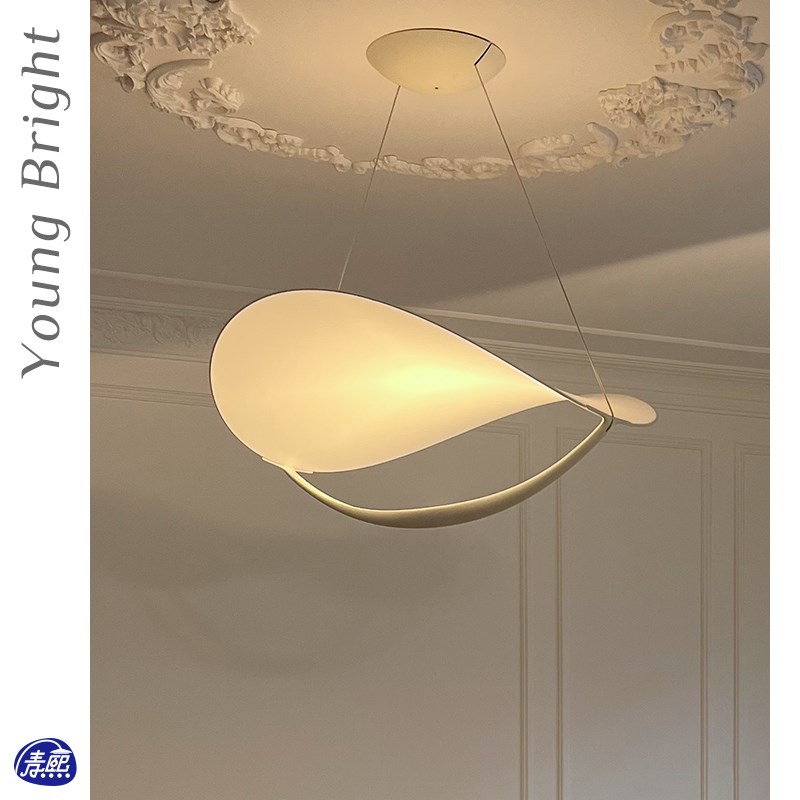 轻法式Foscarini客厅餐厅吊灯Plena简约设计师书房卧室意大利灯具