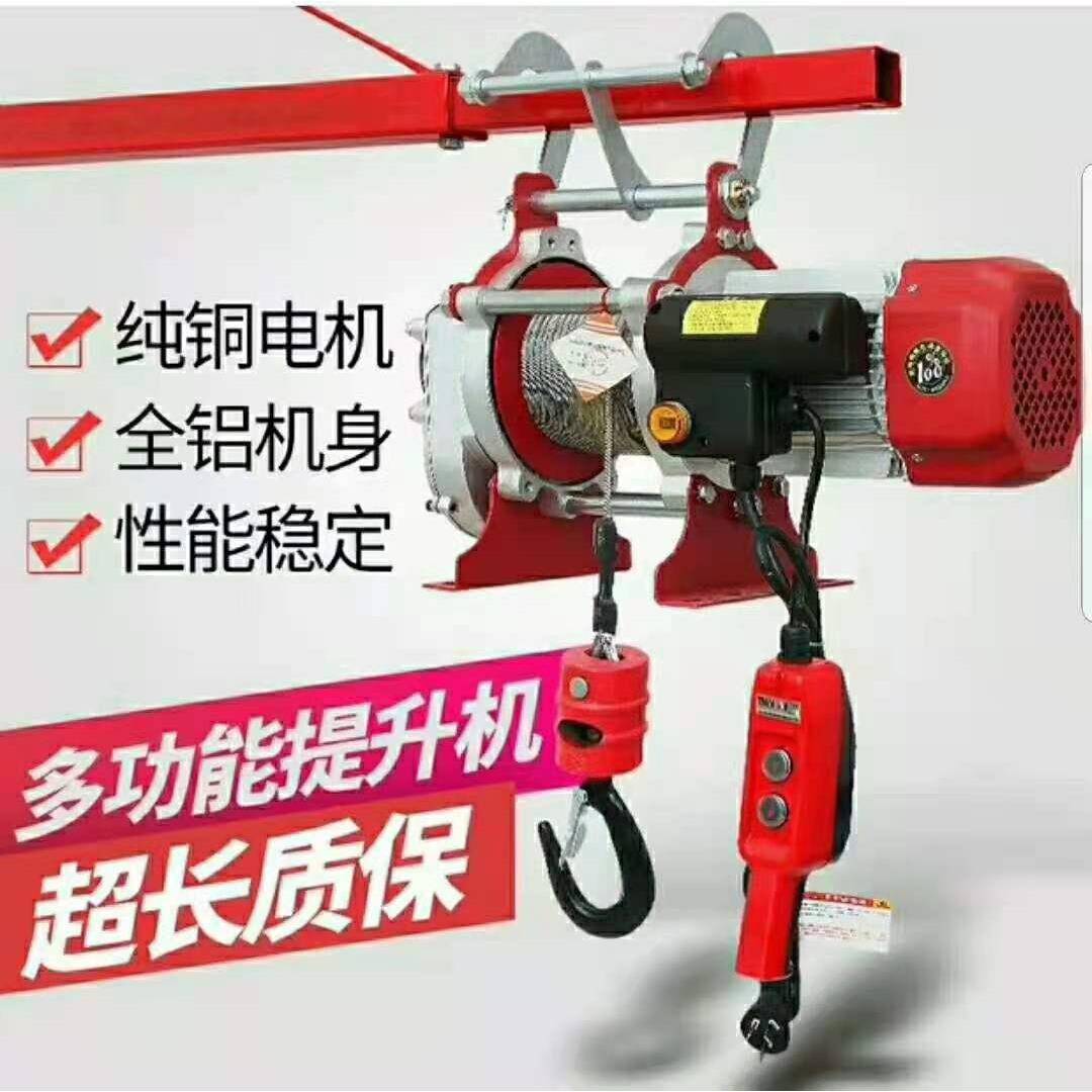 电动葫芦220V家用微型吊机提升机250公斤15米悬挂式小金刚牵引机
