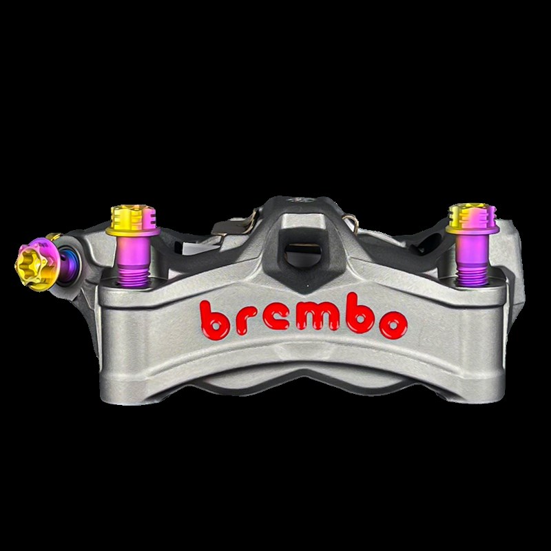 阿尔法TC4钛合金螺丝套装适用布雷博M40 M50 M50S卡钳油管螺丝