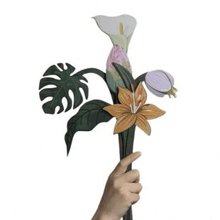 饰品香薰花卡花摆件香熏香氛 甄选纸花花束扩香香薰香片家居装