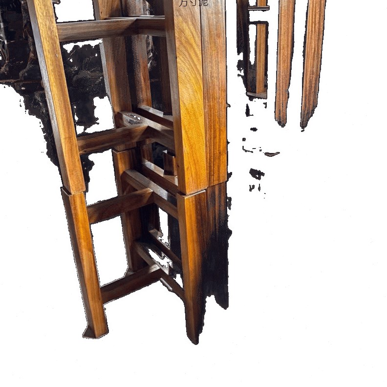 奥坎巴花黄花梨实木大板支架桌腿桌脚支架脚木质桌脚架原木茶桌厂