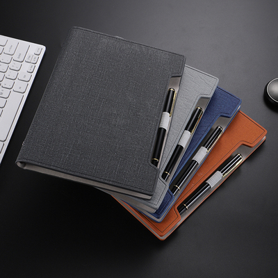 A5硬壳活页笔记本外壳可定制印logo商务办公可拆卸活页本笔记本子