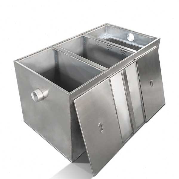 广州不锈钢地埋隔油池厨房餐饮油水分离器商用三级沉淀池