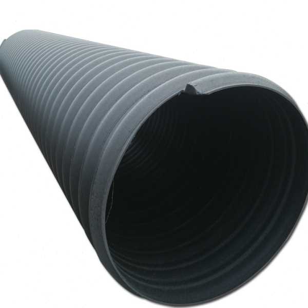 钢带波纹管排污管DN200-2200 强螺旋波纹管hdpe钢带管规格齐全