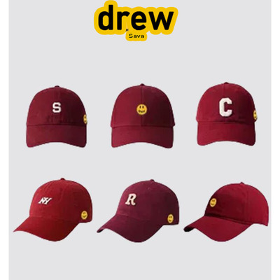 DrewSav红色帽子酒棒球复