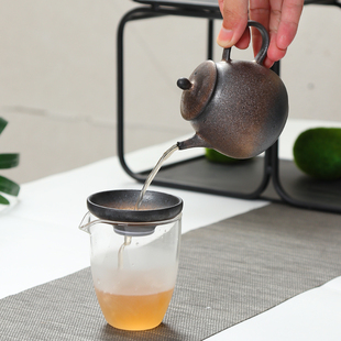 茶滤陶瓷茶漏器茶叶过滤网架子分茶器泡茶器S功夫茶具配件零配