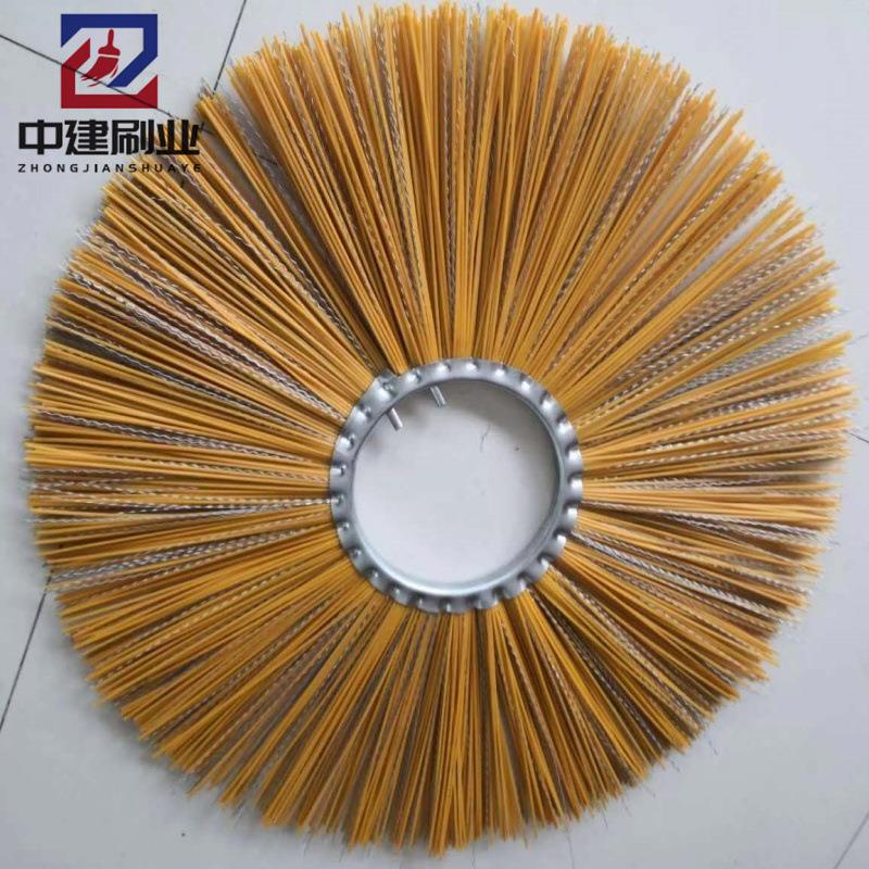 生产环卫方块扫路刷 清洁除尘刷复合PP扫路车扫路刷 方块刷 扫把