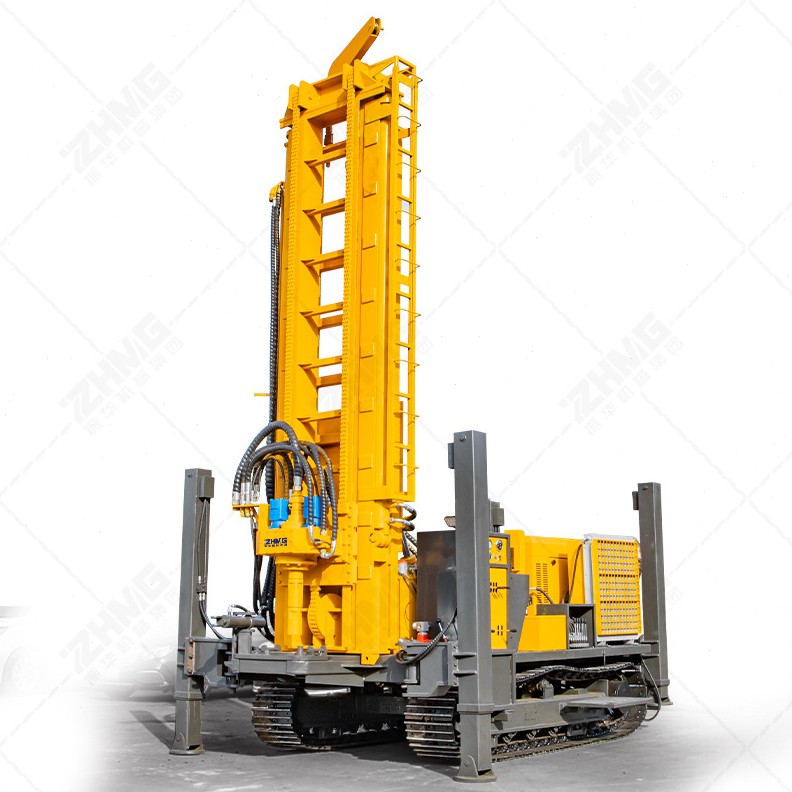 气动水井钻机ZH800深井钻探设备打井机全液压大口径水气两用钻机