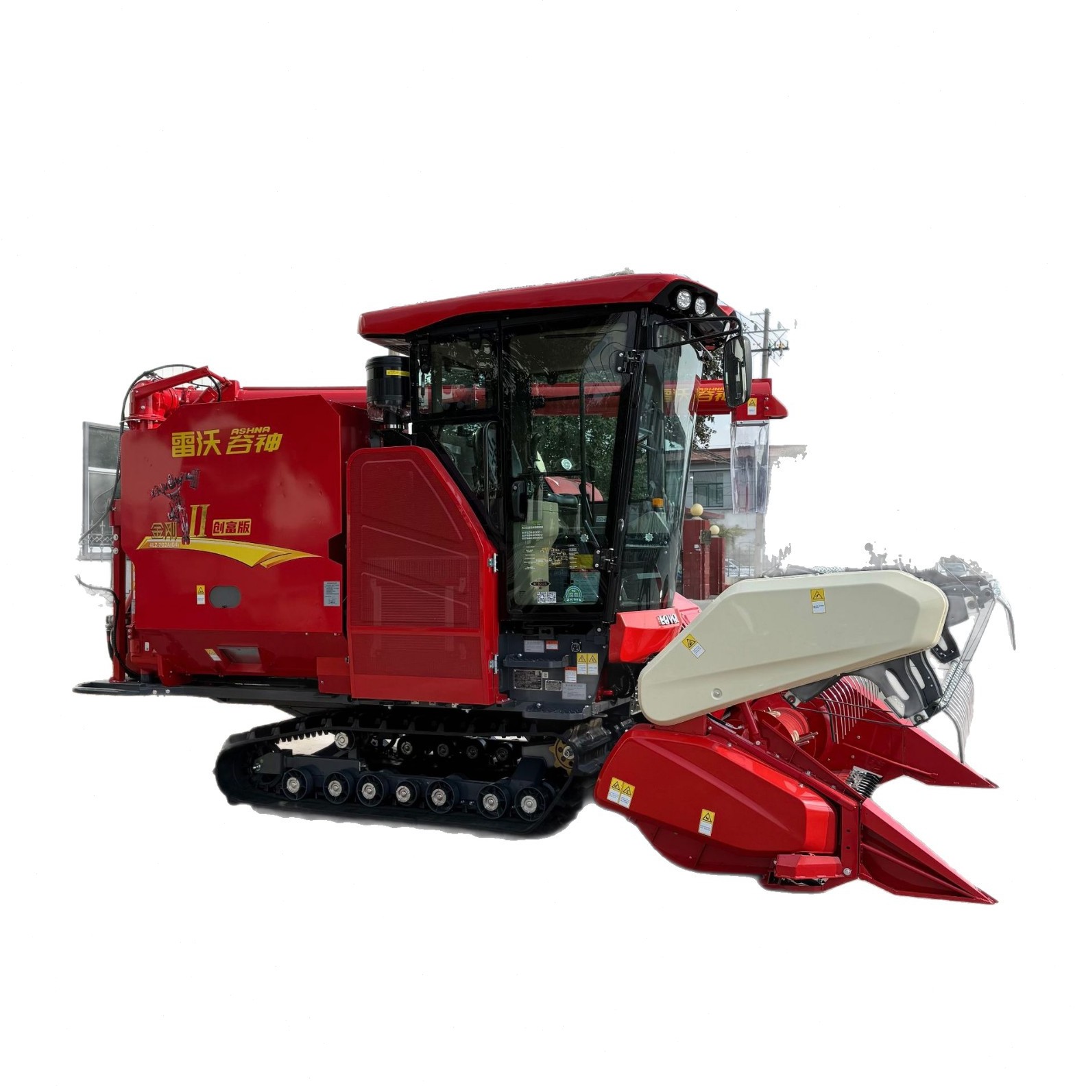 雷沃RG3085联合履带收割机农用大型机械水稻小麦玉米农业收割机器