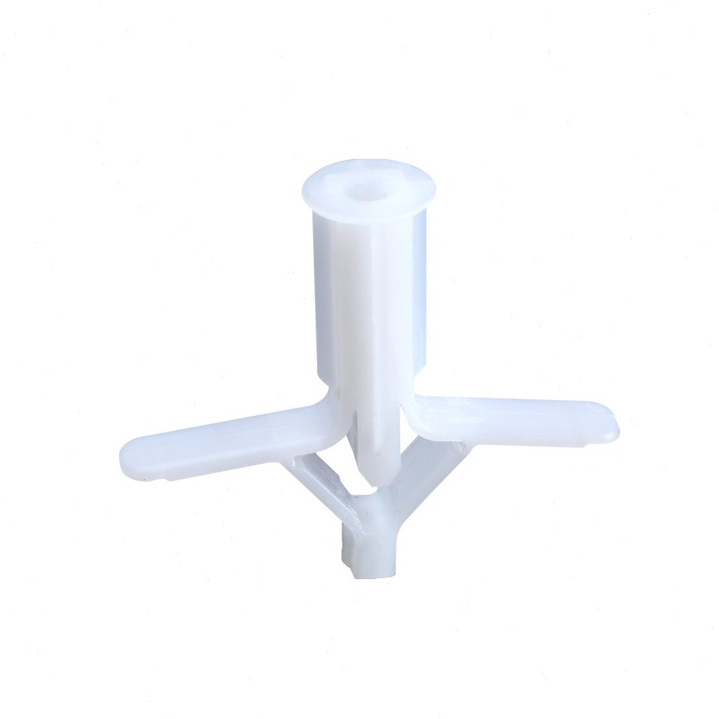 飞机膨胀管10X29塑料 石膏板胀塞蝴蝶型10X35MM可配螺丝大中小号