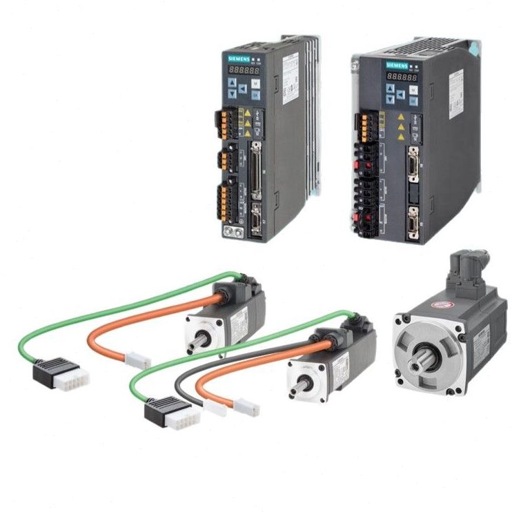 甄选100w西门/子V90伺服电机1FL6024-2AF21-1ALB驱动器控制变频器