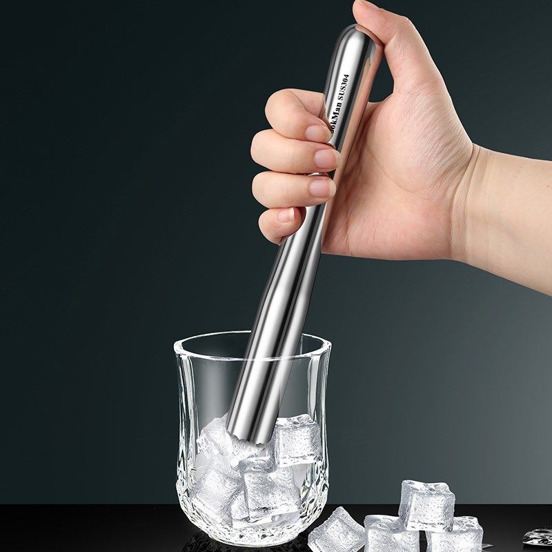 碎冰锤304一体成型捣碎棒水果压汁棒暴打柠檬茶工具雪克杯捣汁棒,厨房/烹饪用具,敲肉锤,淘宝优惠券,粉丝福利购,淘宝优惠卷