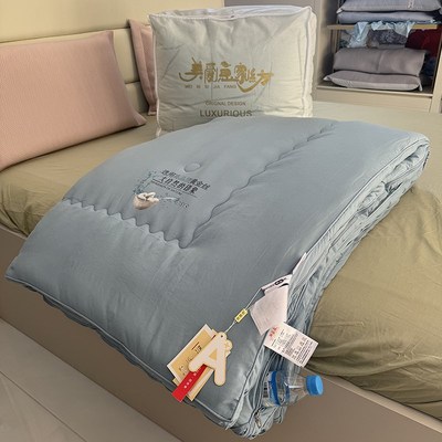 子母被二合一拉炼款150x200cm单人被子学生床冬被被芯宿舍大豆被