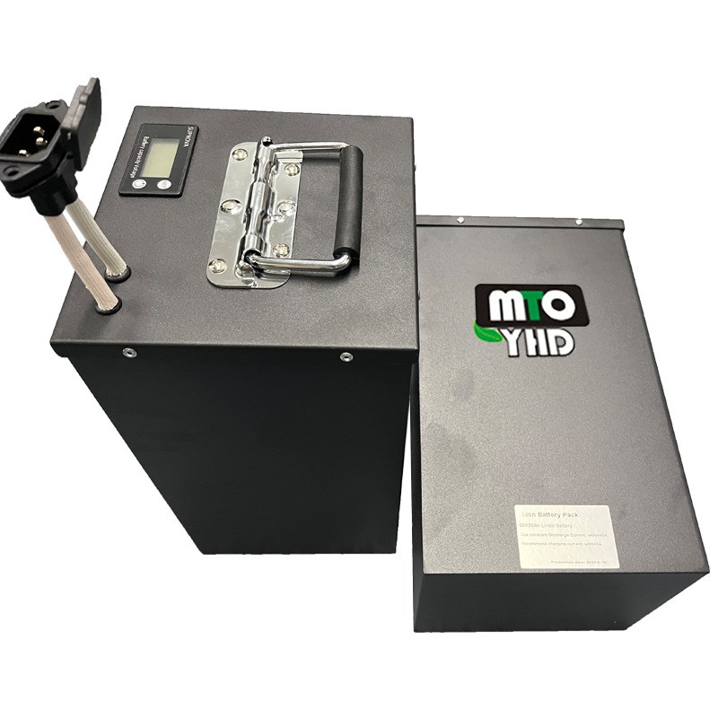 工厂48V60V72V电动车锂电池两轮车三轮车电池组大容量磷酸铁